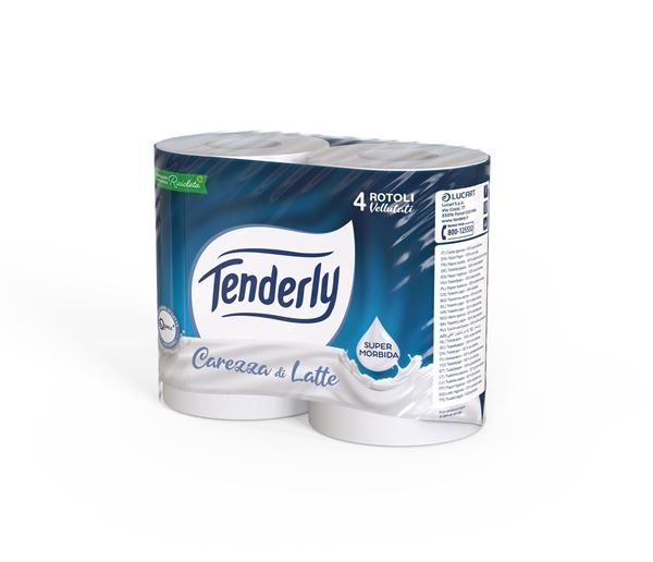 tenderly carta igien-x 4 maxi carezza di latte