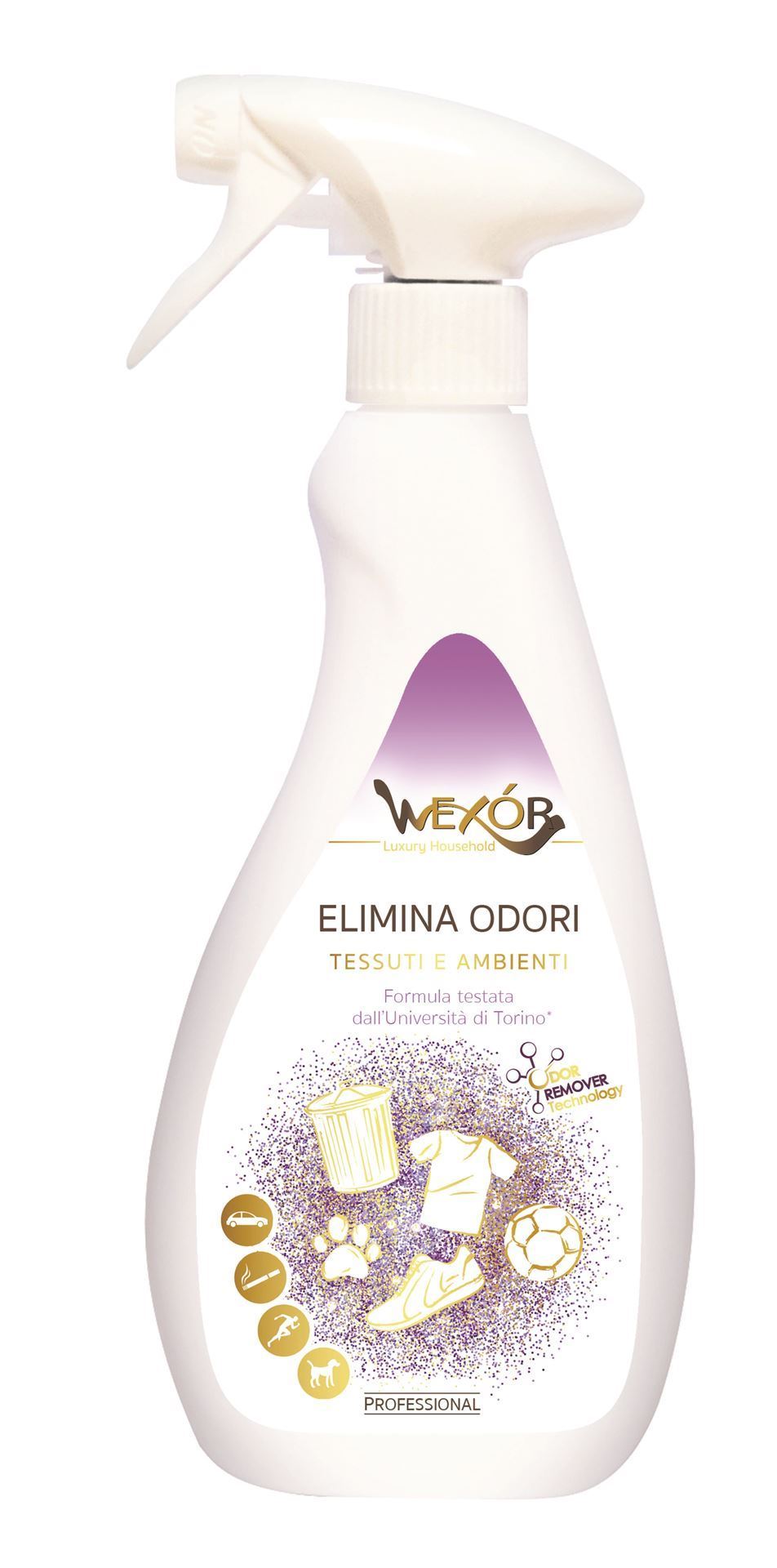 SANITEC DEO FRESH Elimina Odori Per Ambienti - Confezione Da 6 Flaconi Da 750ml Con Spray, Profumo Lavanda E Camomilla, Per Bagni, WC, Auto, Tessuti - 2