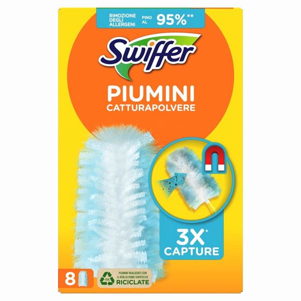 Immagine di SWIFFER DUSTERS RICAMBI PIUMINI X 8