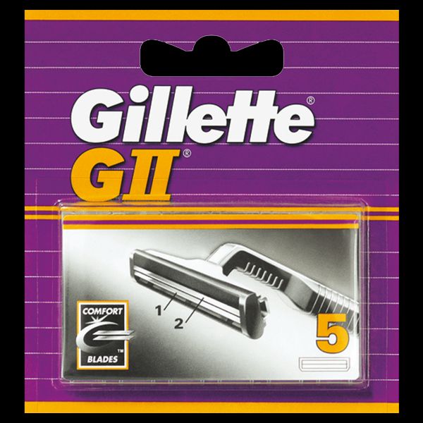 Gillette G II lame ricambi x 5