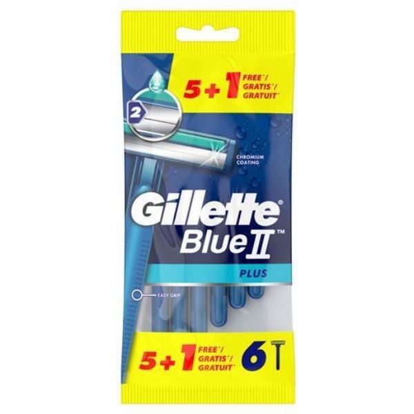 Gillette Blue II Plus rasoi 5+1