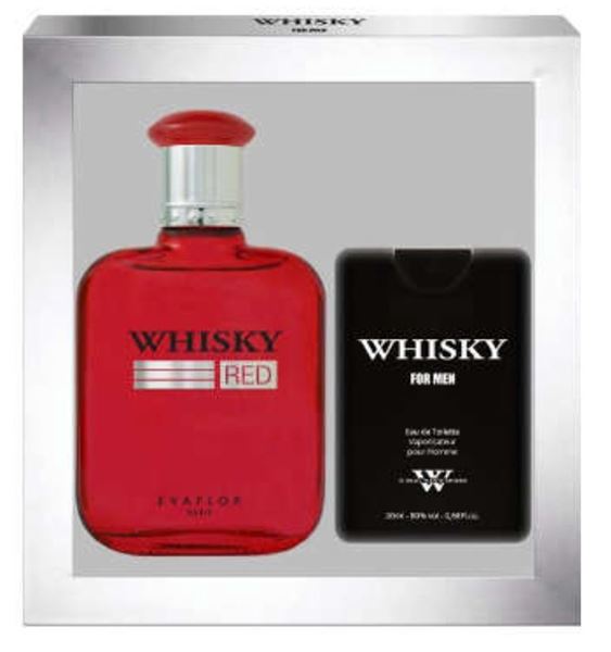 Picture of WHISKY CONF UOMO EDT 100ML + TRAVEL PERFUME 20ML RED