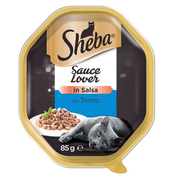Picture of SHEBA PATE' SAUCE LOVER TONNO VASCH  GR.85