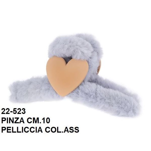 Immagine di PINZA CM 10 PELLICCIA E CUORE 22-523