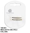 Immagine di MOLLETTE CM 03 PZ 2 STRASS 109-501