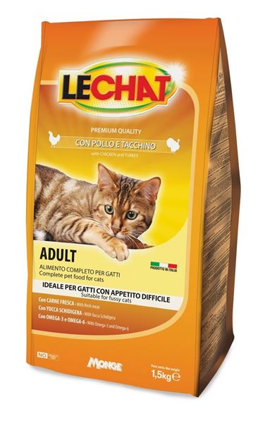 Picture of LECHAT GATTO CROC. KG.1,5 POLLO TACCHINO