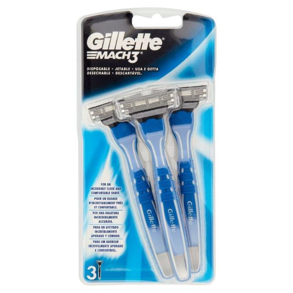 Gillette Mach 3 rasoi usa e getta x 3