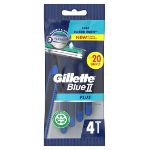 Gillette Blue II Plus rasoi x 4