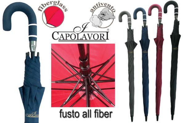 Picture of OMBRELLO 6107 GOLF ALL FIBER PONGEE TINTA UNITA