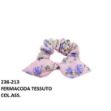 Picture of FERMACODA CON ORECCHIE STAMPA FIORI CS236-213