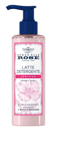 latte detergente acqua alle rose