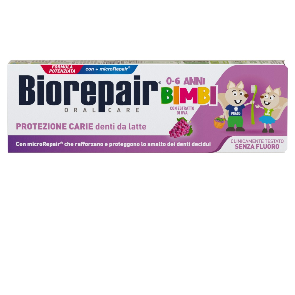 Reginato Fratelli store. BIOREPAIR KIDS GRAPE TOOTHPASTE (0-6 YEARS) 50 ML