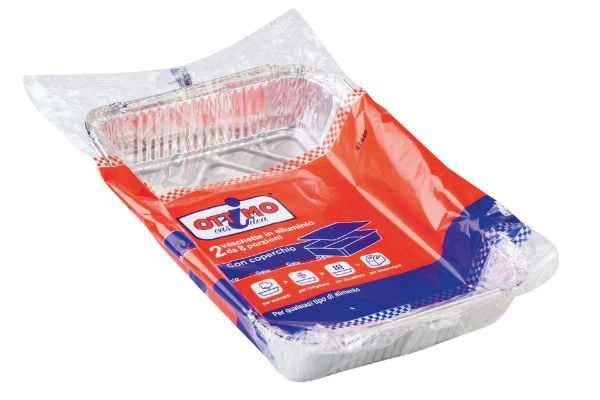 Immagine di OTTIMO CONT ALLUM+COP 8 PORZ 2 VASCH. MM 320X248X40