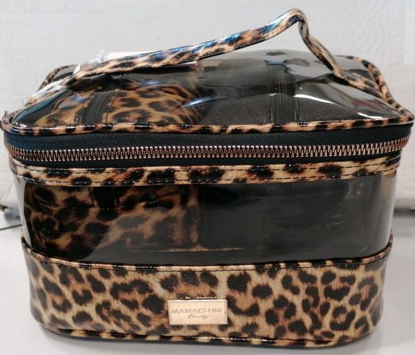 BEAUTY CASE TRIS LEOPARD 