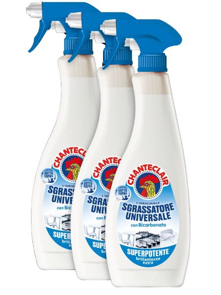	Chanteclair Sgrassatore Vapos con Bicarbonato 3 pz - 600 ml